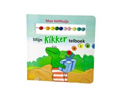 Boek-Mijn Kikker telboek + telraam-tweedehands