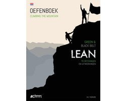 Boek-Climbing the mountain - Lean Green & Black Belt-tweedehands