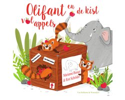 Boek-Olifant en de kist vol appels-tweedehands