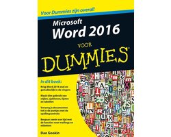 Microsoft Word 2016 voor Dummies