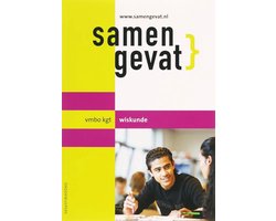 Samengevat wiskunde Vmbo-Kgt
