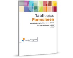 Boek-Taaltopics formuleren-tweedehands
