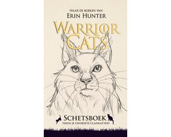 Boek-Warrior cats schetsboek-tweedehands