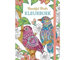 Boek-Beautiful Birds kleurboek-tweedehands