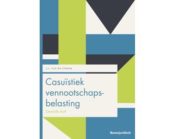 Casuïstiek Vennootschapsbelasting, Boom fiscale casuïstiek, J.L. van de Streek, blauw-groene omslag, tweedehands