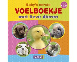 Baby's eerste voelboekje met lieve dieren