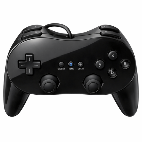 Algemeen-Classic Pro Controller voor Wii - Zwart (Nieuw)