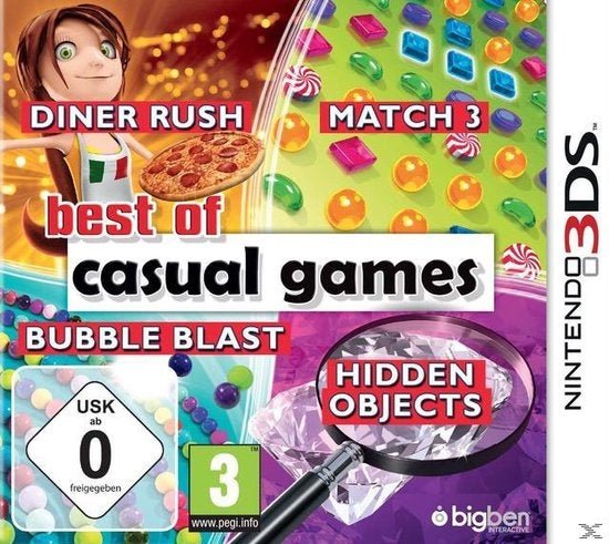 3DS-Best of Casual Games Tweedehands