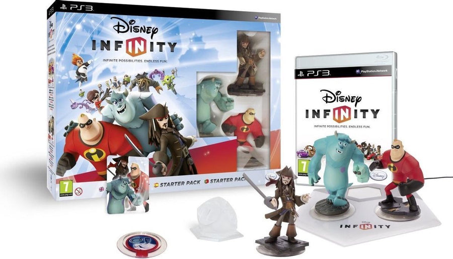 3DS-Disney Infinity 1.0: Starter Pack (In doos) Tweedehands