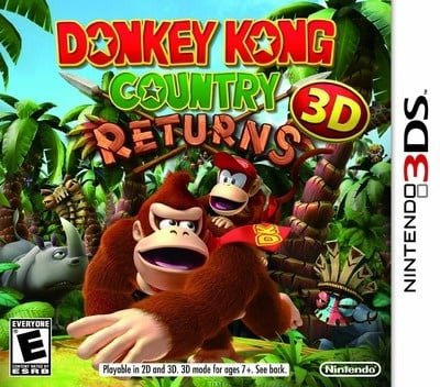 3DS-Donkey Kong Country Returns 3D Tweedehands