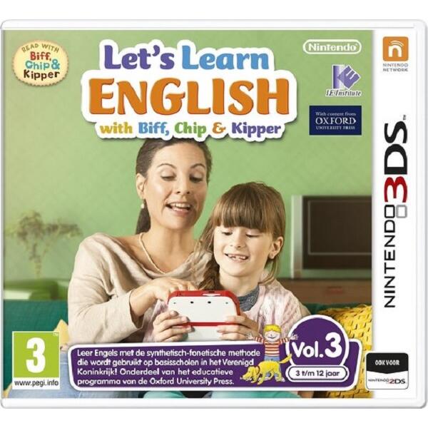 3DS-Let's Learn English with Biff, Chip & Kipper Vol 3 Tweedehands