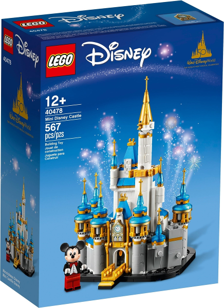 LEGO Mini Disney Kasteel 40478, doos voorkant