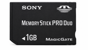 Memory Stick Pro Duo - 1GB