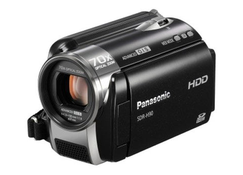 Panasonic-SDR-H90 HDD / SD Digitale Videocamera - Zwart-tweedehands