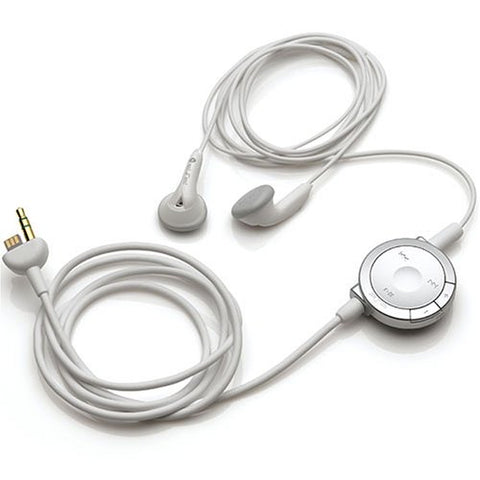 Sony-PSP Oordopjes / In-Ear Headset met Afstandsbediening voor PSP 2000 en 3000 - Wit-tweedehands