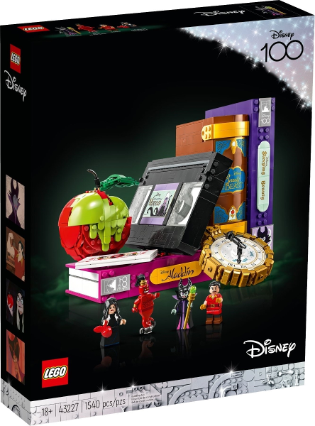 LEGO Disney Symbolen van beroemde schurken 43227, doos voorkant