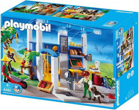 Playmobil-Dierentuin Diervoederstation - 4461 (Nieuw)