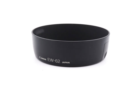 Canon EW-62 zonnekap, zwarte ronde zonnekap met opdruk Canon EW-62 Japan