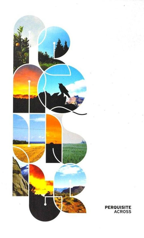 Perquisite Across, cd, hoes met landschapsfoto's in ronde letters, tweedehands