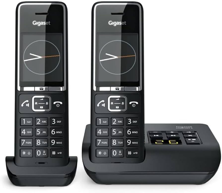 Gigaset-DECT Telefoonset / Draadloze Telefoonset Comfort 550 Duo (2 Handsets, 2,2 inch TFT Kleurenscherm) (Nieuw)