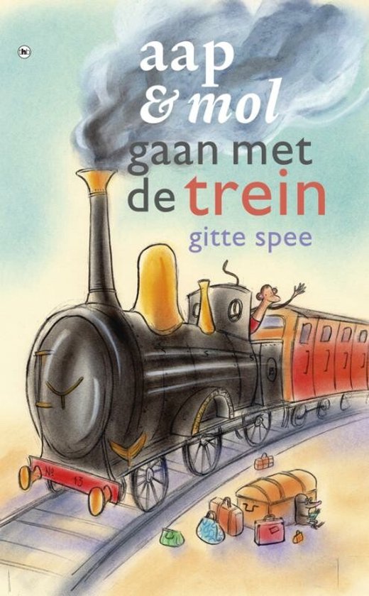 Boek-Aap & Mol gaan met de trein-tweedehands