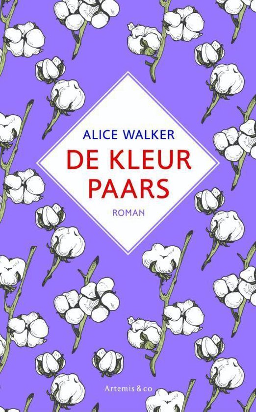 Boek-De kleur paars-tweedehands