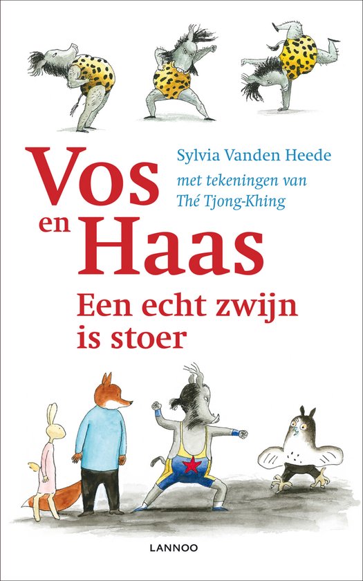 Boek-Vos en Haas - Een echt zwijn is stoer-tweedehands