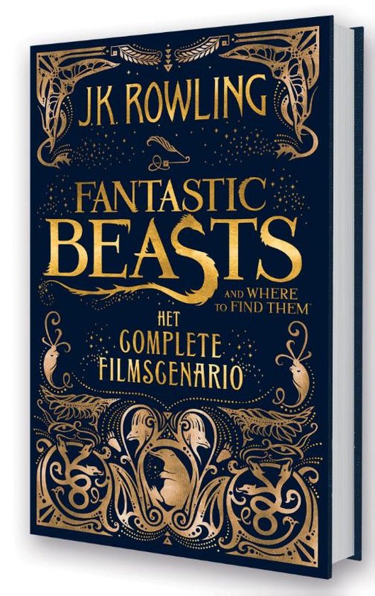 Boek-Fantastic beasts and where to find them-tweedehands