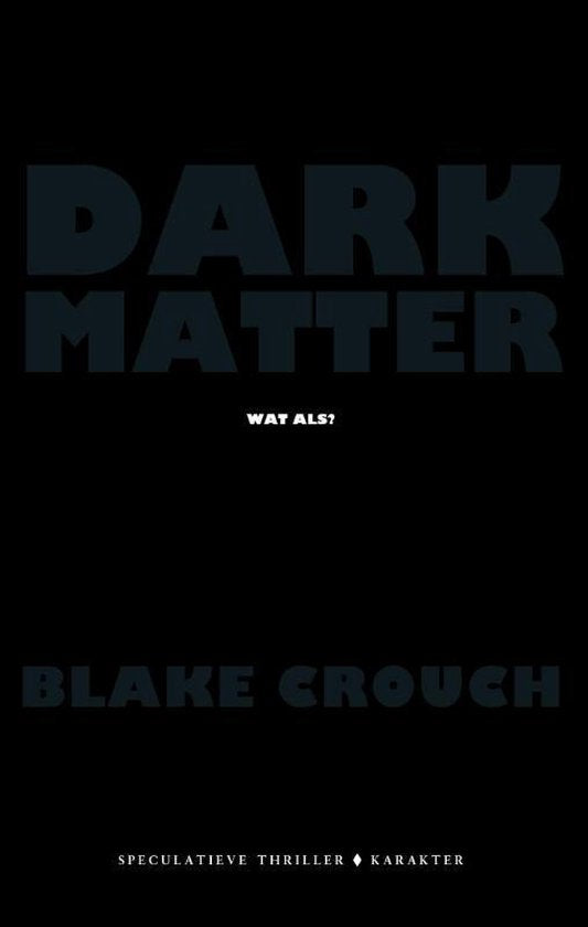 Boek-Dark matter-tweedehands