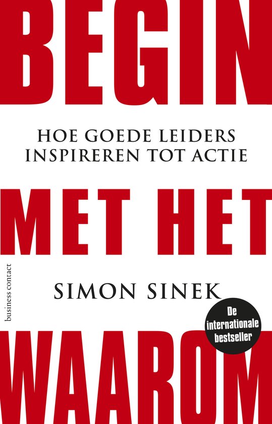 Boek-Begin met het waarom-tweedehands