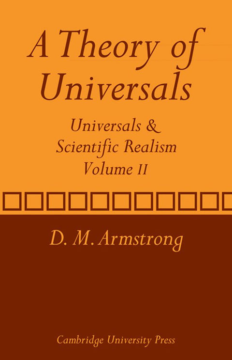 Theory Of Universals