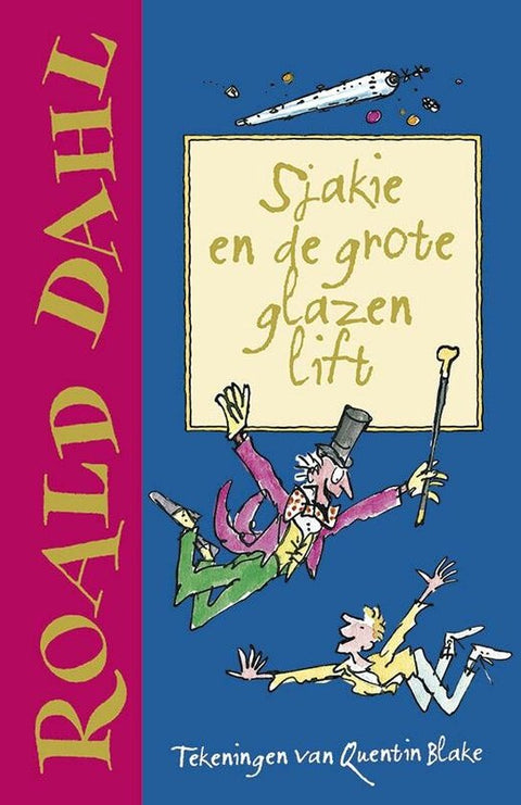 Boek-Sjakie en de grote glazen lift-tweedehands