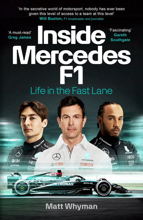 Boek-Inside Mercedes F1-tweedehands