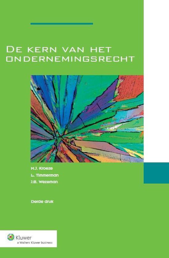 Boek-De kern van het ondernemingsrecht-tweedehands