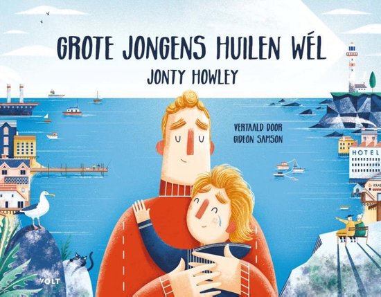 Boek-Grote jongens huilen wél-tweedehands