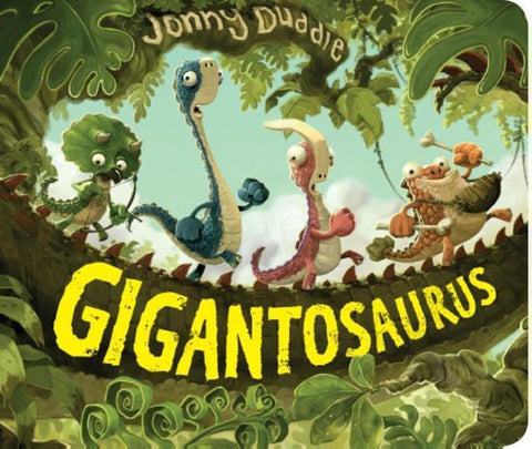 Boek-Gigantosaurus kartonboek-tweedehands