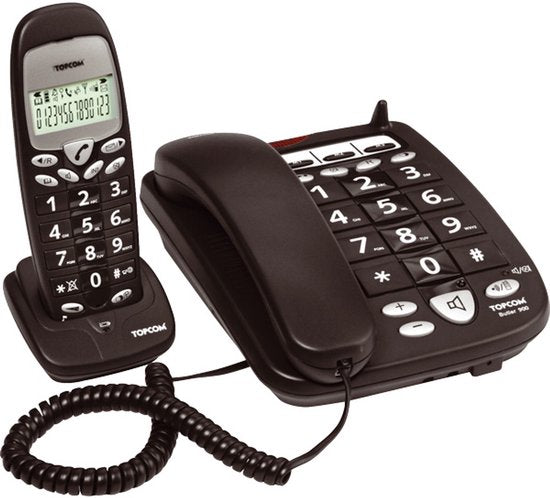 Topcom-TopCom Butler 900 - Uitbreidbaar tot 4 Gandsets - Handenvrij - 10 Geheugennummers-tweedehands