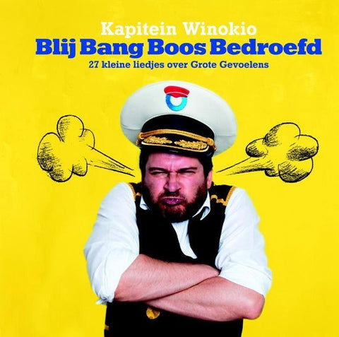 Boek-Blij bang boos bedroefd-tweedehands