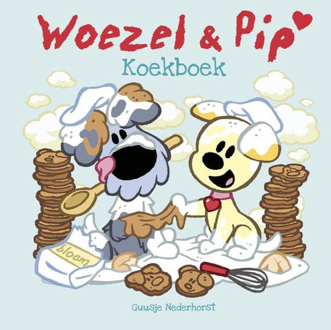 Boek-Woezel & Pip - Koekboek-tweedehands