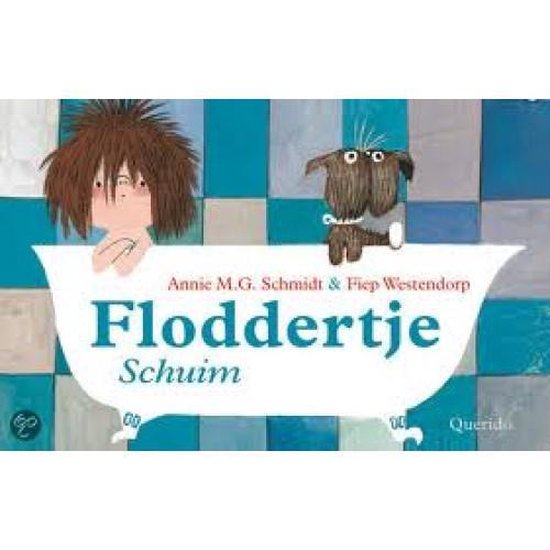 Boek-Annie M.G. Schmidt Floddertje omkeerboekje Vies- Schuim-tweedehands