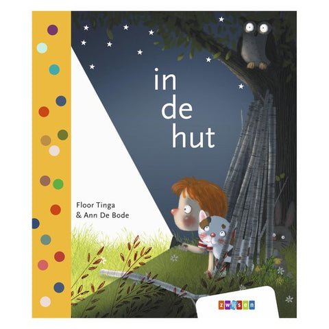 Boek-Leren lezen AVI start - in de hut-tweedehands