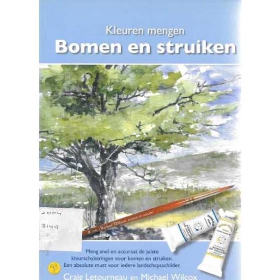 Boek-Kleuren Mengen Bomen En Struiken-tweedehands