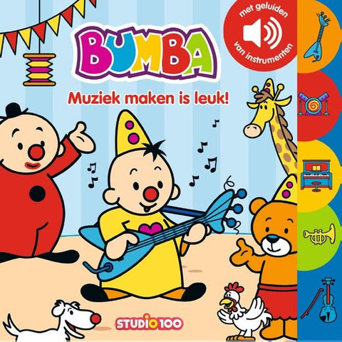 Boek Bumba muziek maken is leuk (9%) (BOBU00002570)