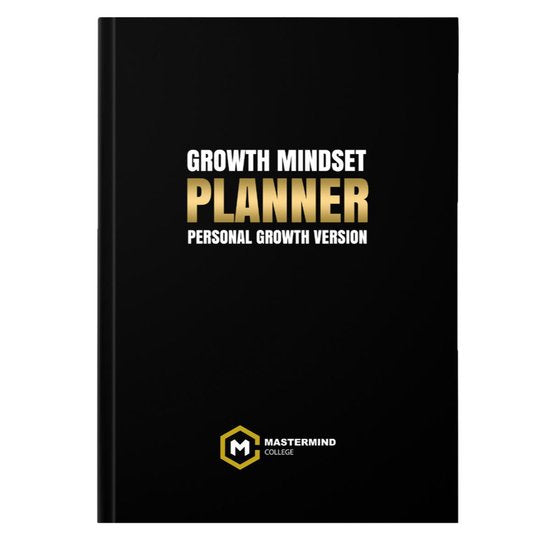 Boek-Growth Mindset Planner Personal Growth Version | kolektiv-tweedehands