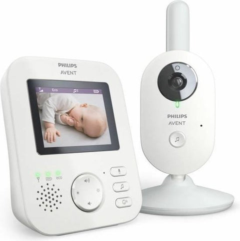 Philips-Avent Geavanceerd Digitale Video Babyfoon - Wit (SCD833)-tweedehands