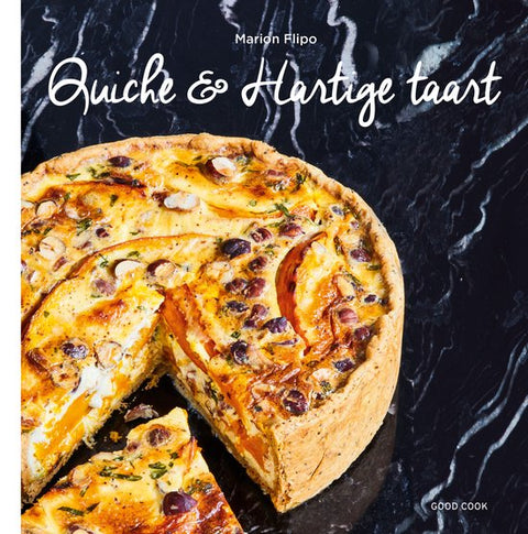 Boek-Quiche & Hartige taart-tweedehands