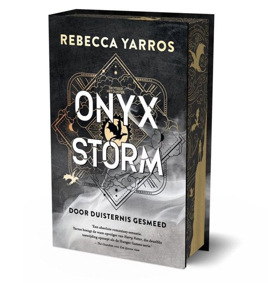 Boek-Fourth Wing 3 - Onyx Storm-tweedehands