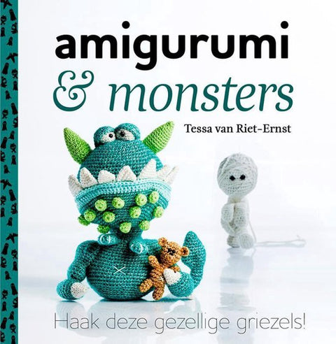 Boek-Amigurumi + monsters-tweedehands