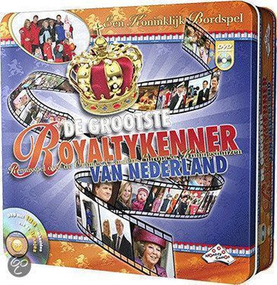 De Grootste Royaltykenner van Nederland - koninklijk DVD-bordspel