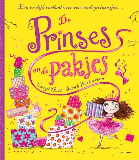 Boek-De prinses en de pakjes-tweedehands